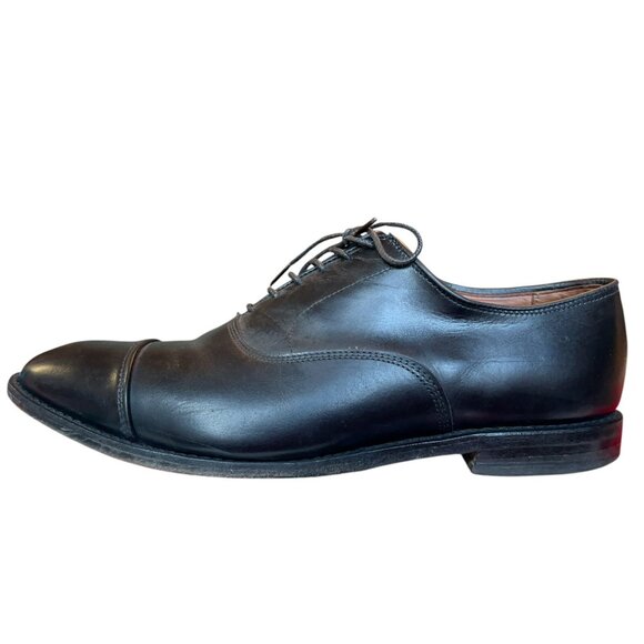 Allen Edmonds Park Avenue Black Leather Cap Toe Oxford Shoes Men Size 10 2E Wide main image 8